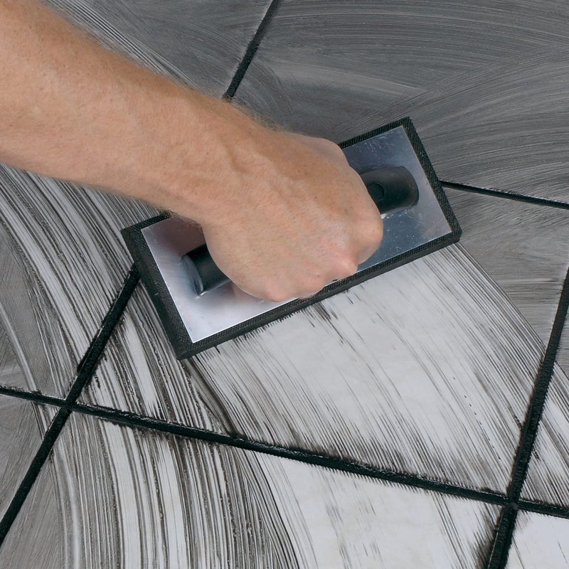 QEP 4 in. x 9.5 in. Molded Rubber Grout Float with Non-Stick Gum Rubber, Black - Image 3